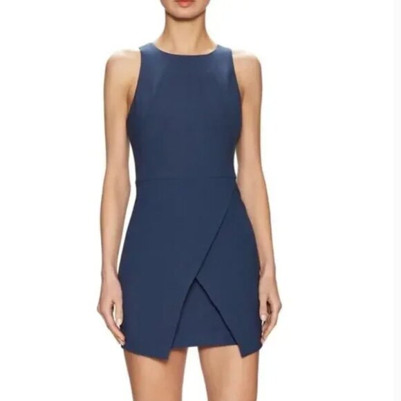 Keepsake the Label Blue Jupiter Sheath Mini Dress - Picture 1 of 4